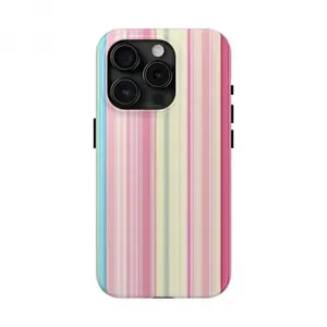 Soft Vibrant Striped Dual-Layer Smartphone Casing - Sturdy 2-in-1 Full-Body Protective Cellphone Accessory, All-Round Shockproof Cover, Custom-Fit Gift for iPhone 11-17 Pro/Pro Max/Plus & Samsung Galaxy S23-S25 Ultra Series
