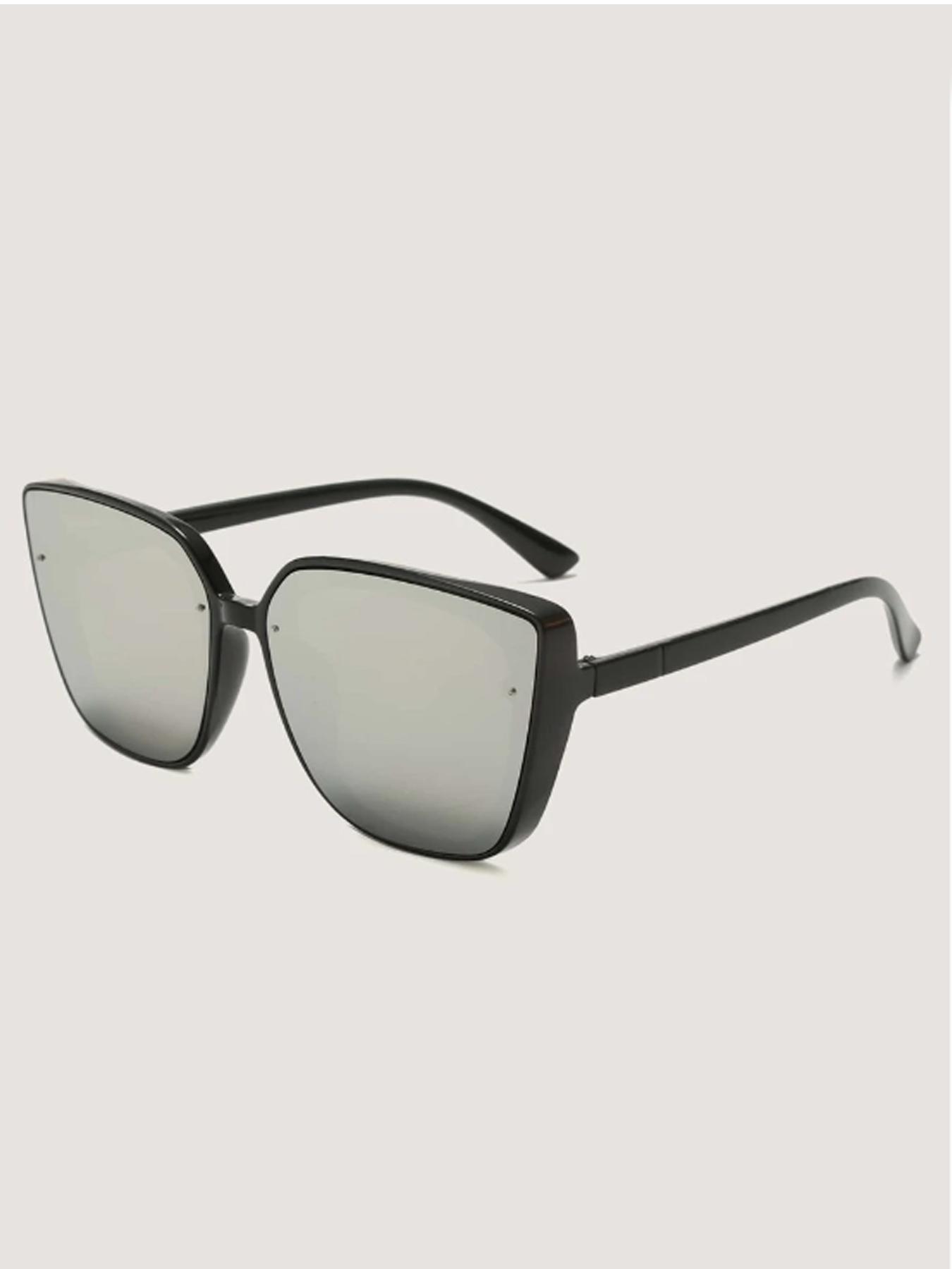 Unisex Simple Style Square Frame Sunglasses, Lightweight Durable Sunglasses, Trendy Casual Sunglasses for Everyday Use, Fashion Accessories for Outdoor Activities