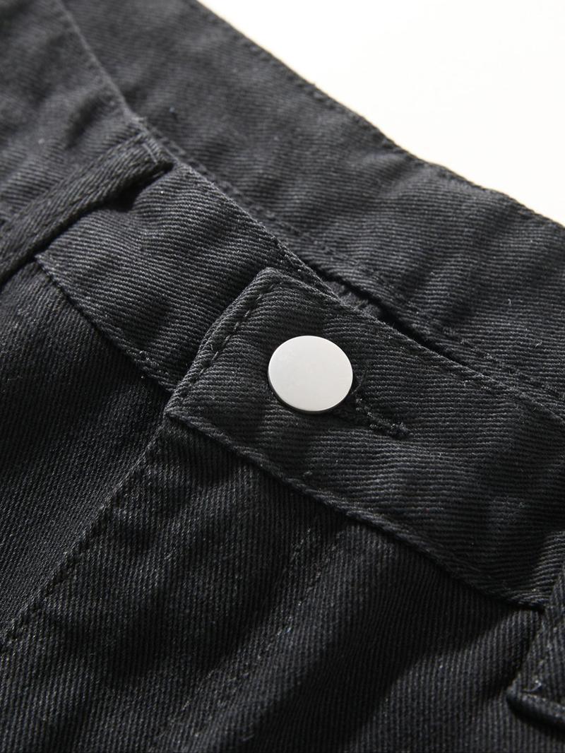 Men's Ditsy Floral Print Denim Shorts, Loose Casual Comfy Jean Shorts for Summer, Fashion Men's Bottoms for Daily Wear, Cotton, Casual Relaxed Shorts