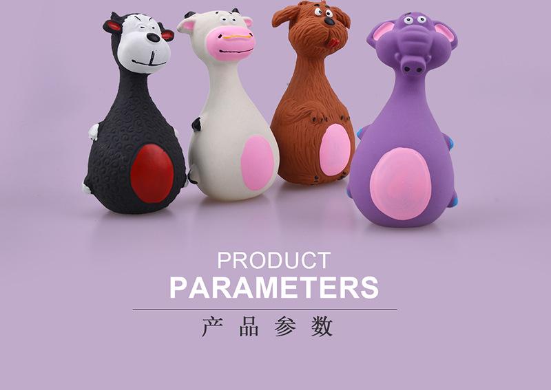 Direct sales from the manufacturer: latex toys, latex sound-making toy for dogs, big-bellied elephant, cartoon pet toy