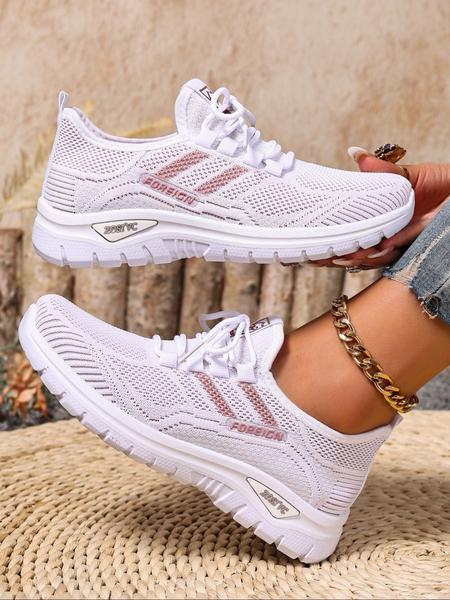 Women's New, Large Size Lightweight Soft Sole Shoes, Comfortable Non-Slip Walking Shoes, Lightweight Breathable Shoes, Perfect for Travel & Leisure Activities