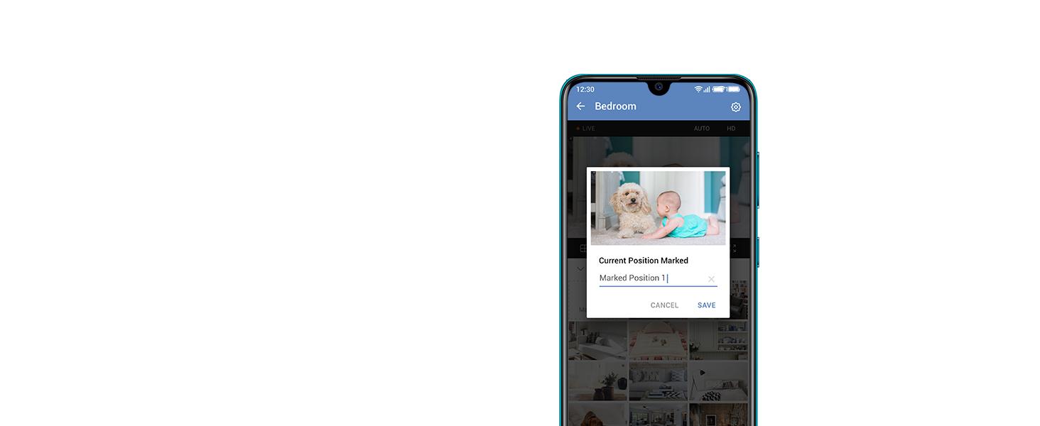 TP-Link 2K Pan Tilt Security Camera for Baby Monitor, Dog Camera w/Motion Detection, 2-Way Audio Siren, Night Vision, Cloud &SD Card Storage (Up to 256 GB), Works with Alexa & Google Home (C210)