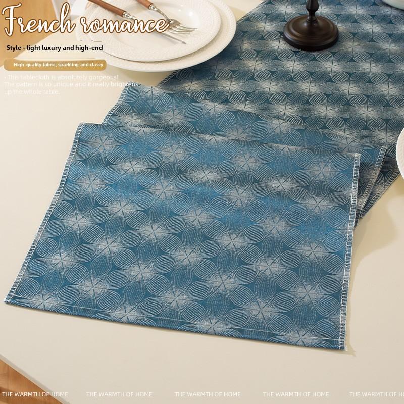 Nordic Light Luxury Printed Table Runner Rococo Collection Sideboard Coffee Table Shoe Cabinet Cover Multi Functional Breathable