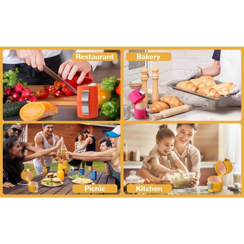 Egg Shell Opener & Separator New Egg Cracker Tool with Egg Shaped Tray Quick Shelling No Crumbs Set 2026 Model