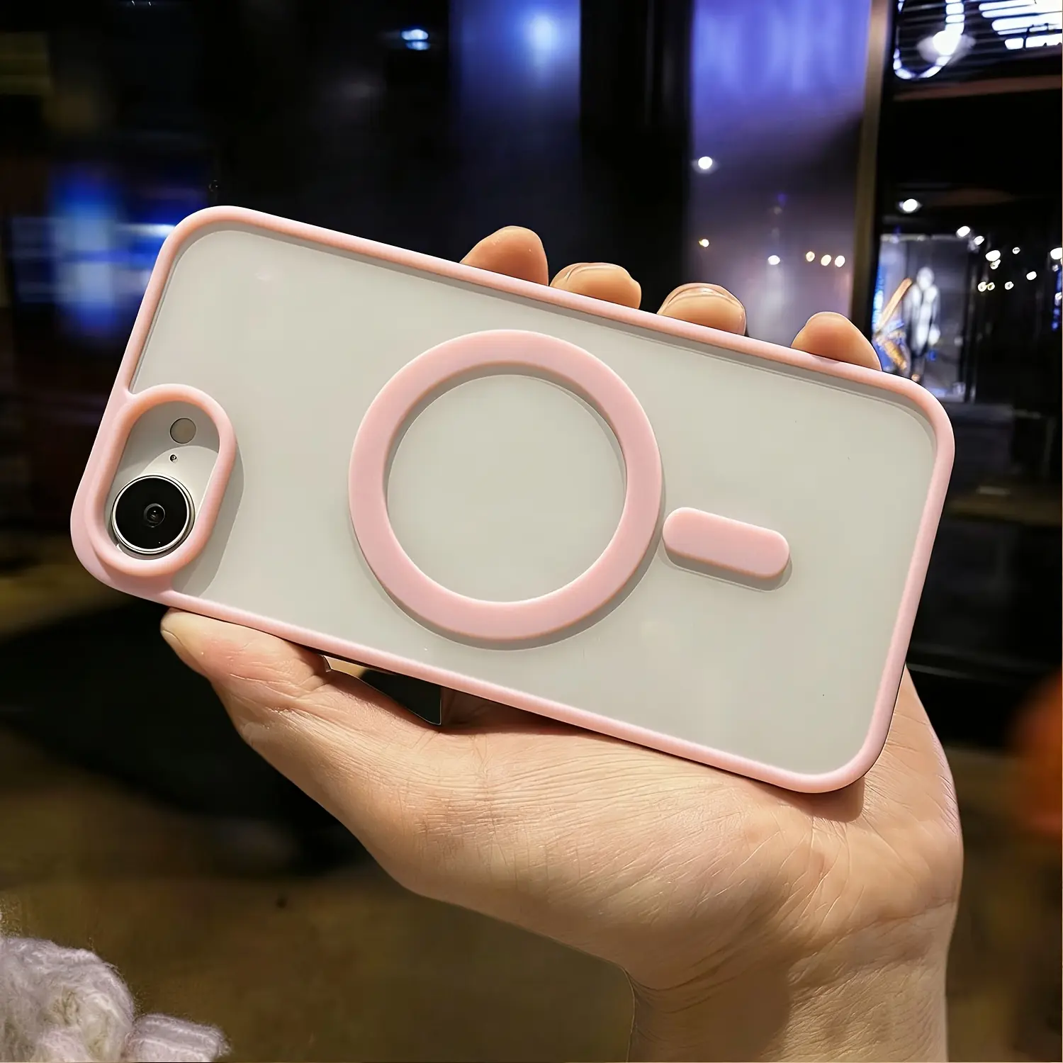Candy-Themed Case Designed for Wireless Charging, Compatible with for Iphone 17E,16E,SE 2022 ,SE 2020,8 ,7 Featuring Magnetic Cover