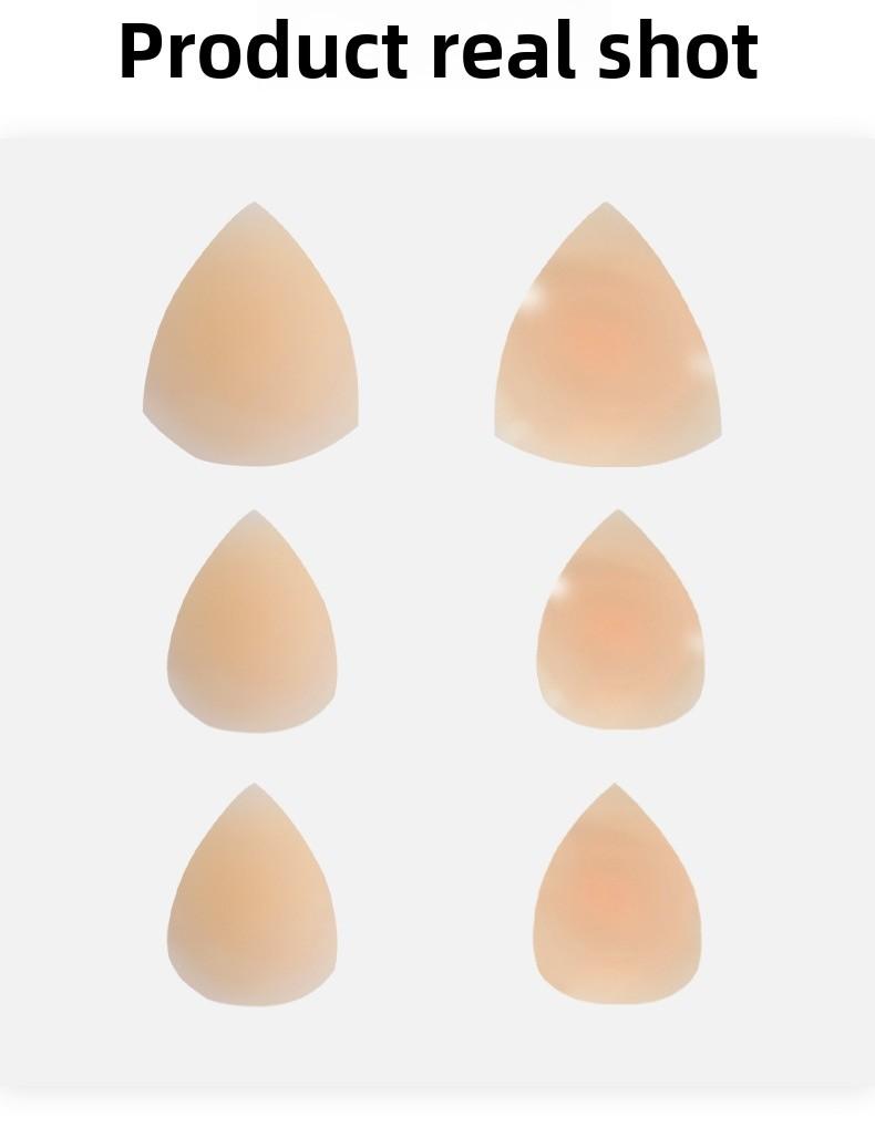 Triangle Nipple Covers | Seamless No-Edge Lift Bra Inserts | 100x Reusable Invisible Coverage Triangle Nipple Covers | Seamless No-Edge Lift Bra Inserts | 100x Reusable Invisible Coverage