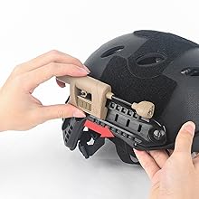 Multi-Color LED Headlamp with Mounts - Green/Red/White/IR for Night Fishing & Camping Green/Red/White/IR Illumination Tool