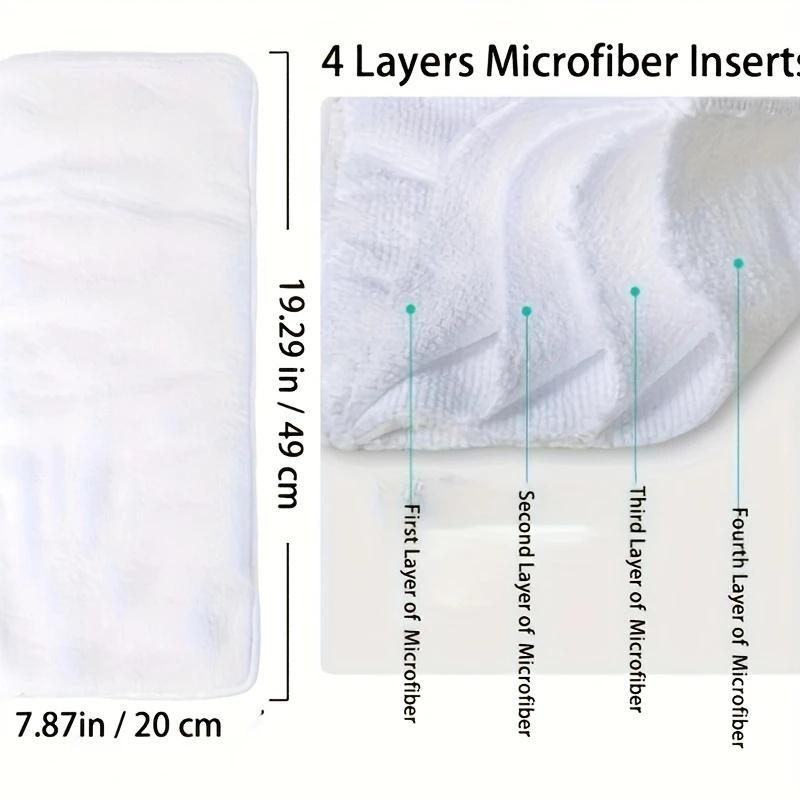 4pcs XL Adjustable Adult Incontinence Diapers Without Buttons Set(1pc Diaper+2pcs Inserts+1pc Bag), Seasons, High Performance, Washable Reusable Breathable Adult Incontinence Diapers, Good Gift for Postpartum Moms, Elderly, Long-Distance Dr