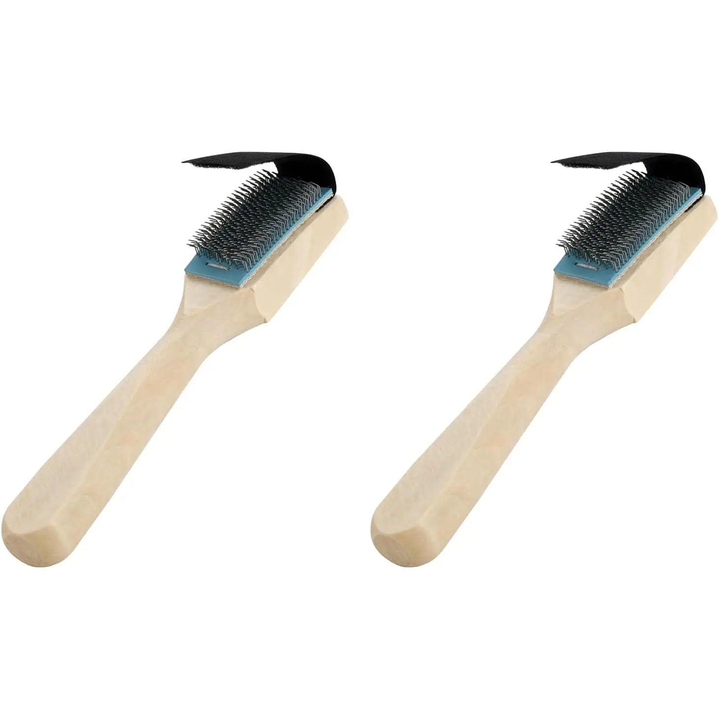2 Pack Suede Brush for Dance Shoes Sole Cleaning, Wooden Handle Suede Shoe Cleaner, Durable Wire Shoe Cleaning Brush for Suede Sole Dance Shoes, Suede Brush for Shoes