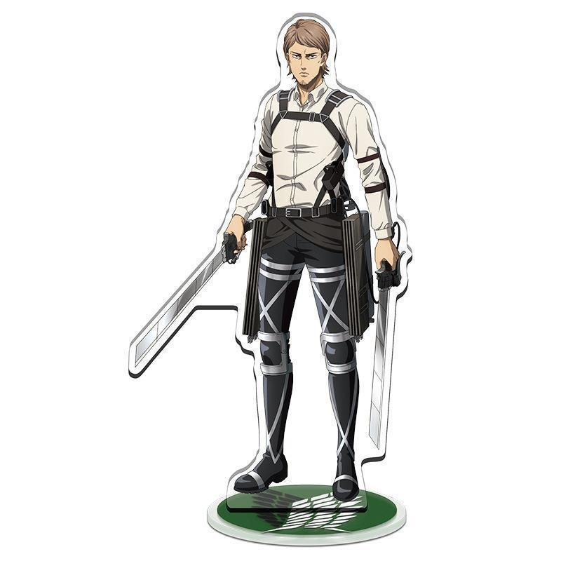 Attack on Titan Anime Acrylic Figure Stand Eren Rivaille Mikasa Model Desk Decor Collection Gift Toys