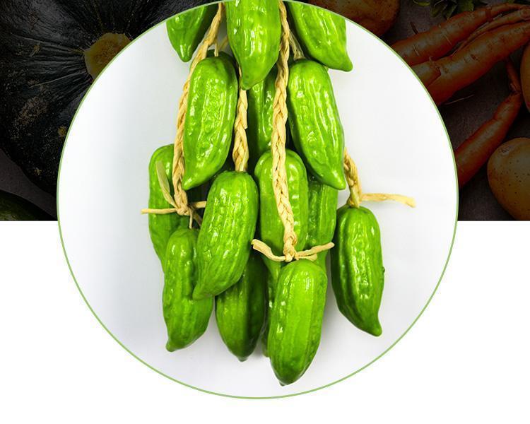 Simulation Fruit Vegetable String Artificial Fruits Foam Model Farmhouse Hotel Hanging Photography Prop Pendant for Decoration