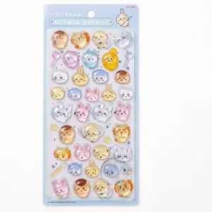 New 3D Sticker Set, Crystal Embossed Stickers, Solid Stickers, Phone Case Stickers, Cute Animal Stickers, Kids Collection, Birthday Gift