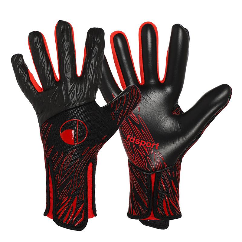 New goalkeeper gloves 20.0, breathable, non-slip, 4mm latex, no finger guards, for competition and training soccer accessories football drip goalie