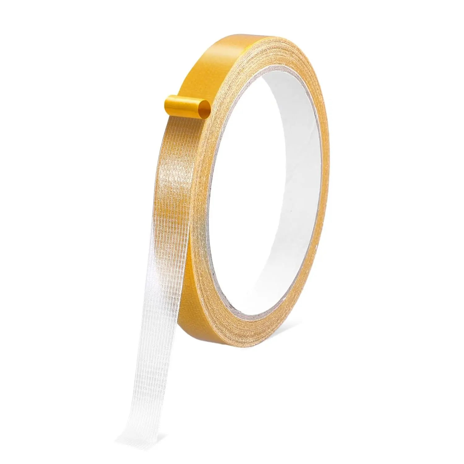 Double Sided Heavy Duty Fabric Tape for Women's Hemmed Dresses & Curtains, High Adhesive Residue-Free, No Sewing/Ironing Needed, Multipurpose 0.5in x 33FT/10m