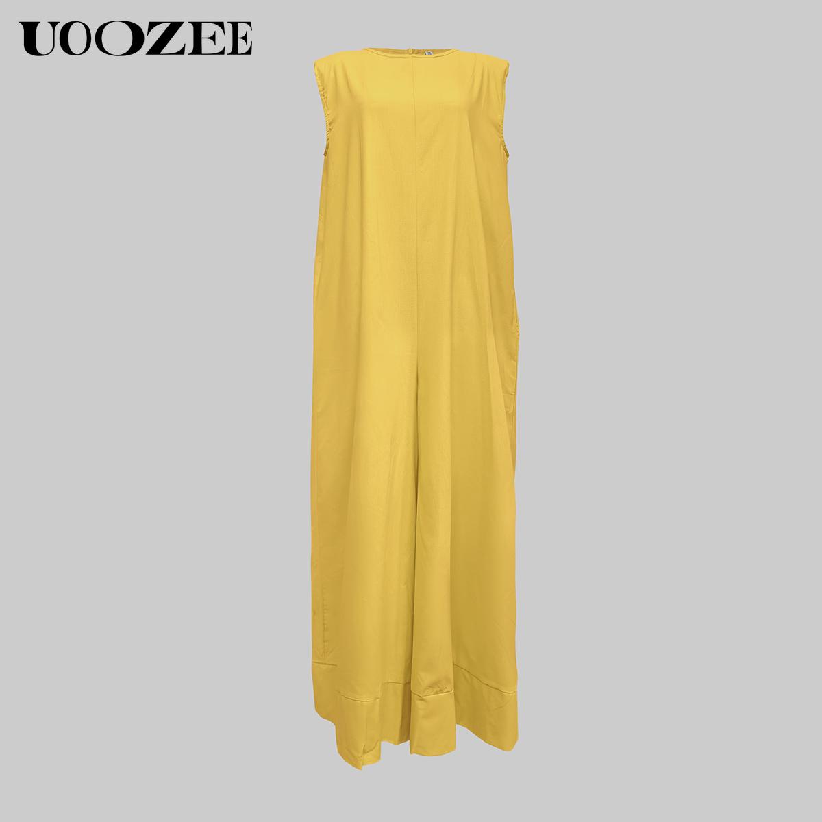 Multiple Colors Sleeveless Wide Leg Jumpsuit – Basic Style Simple and stylish, highlighting the daily elegance of modern women