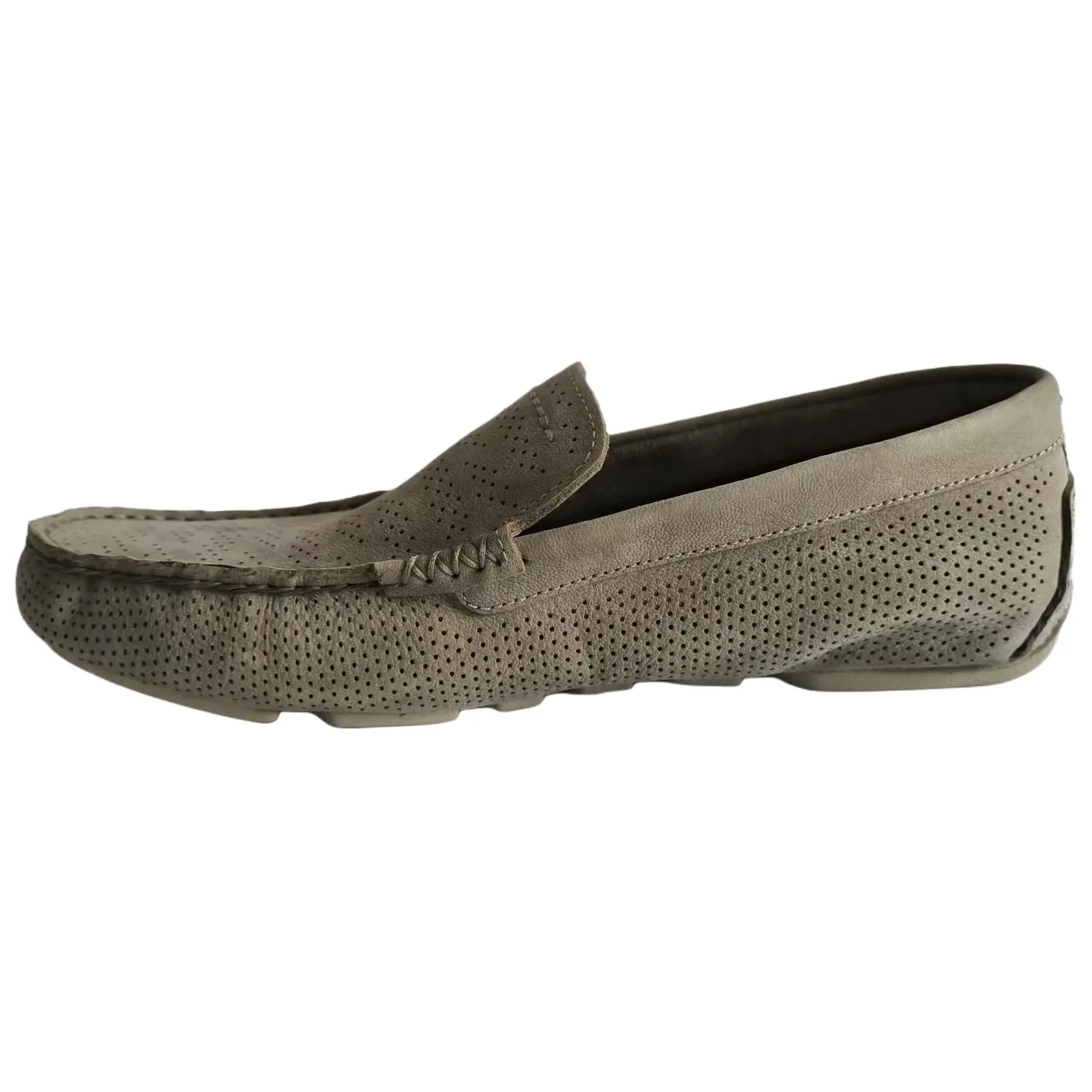 UGG Henrick Stripe Perf Slip-On Comfortable Loafers 1014642-ALP