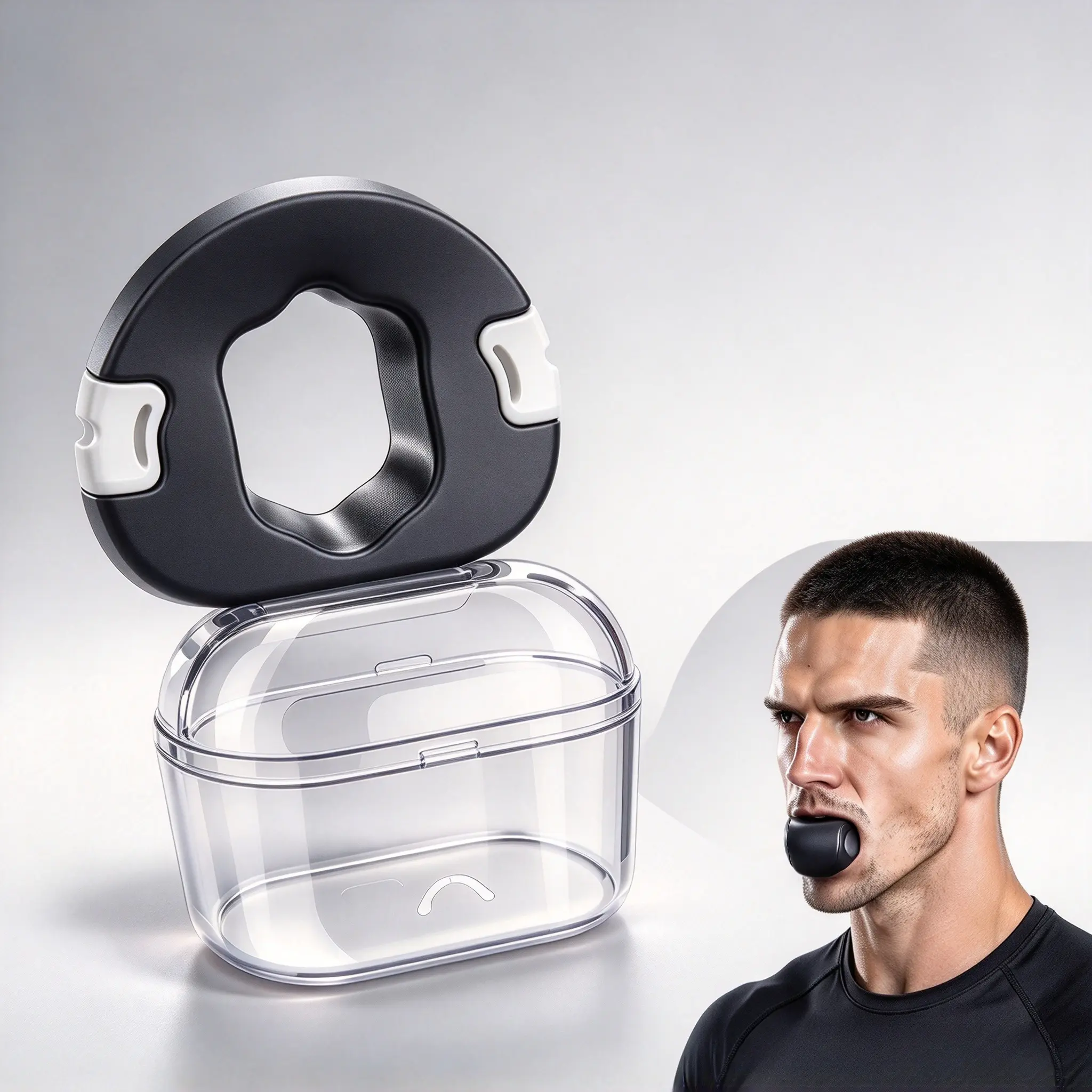 Jawline Exerciser for Men & Women, Jaw Muscle Trainer for Defined Jawline, Facial and Neck Shaping Tool, Jaw Workout Device to Reduce Double Chin, Tone Face & Neck Muscles`