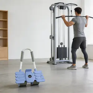 Ab Roller Wheel with Elbow Support – Automatic Rebound Abdominal Trainer, Upgraded Base & Thickened Frame Core Workout Equipment for Men & Women, Ideal for Abdominal Training, Stability Exercises and Rebound Workouts at Home or Gym
