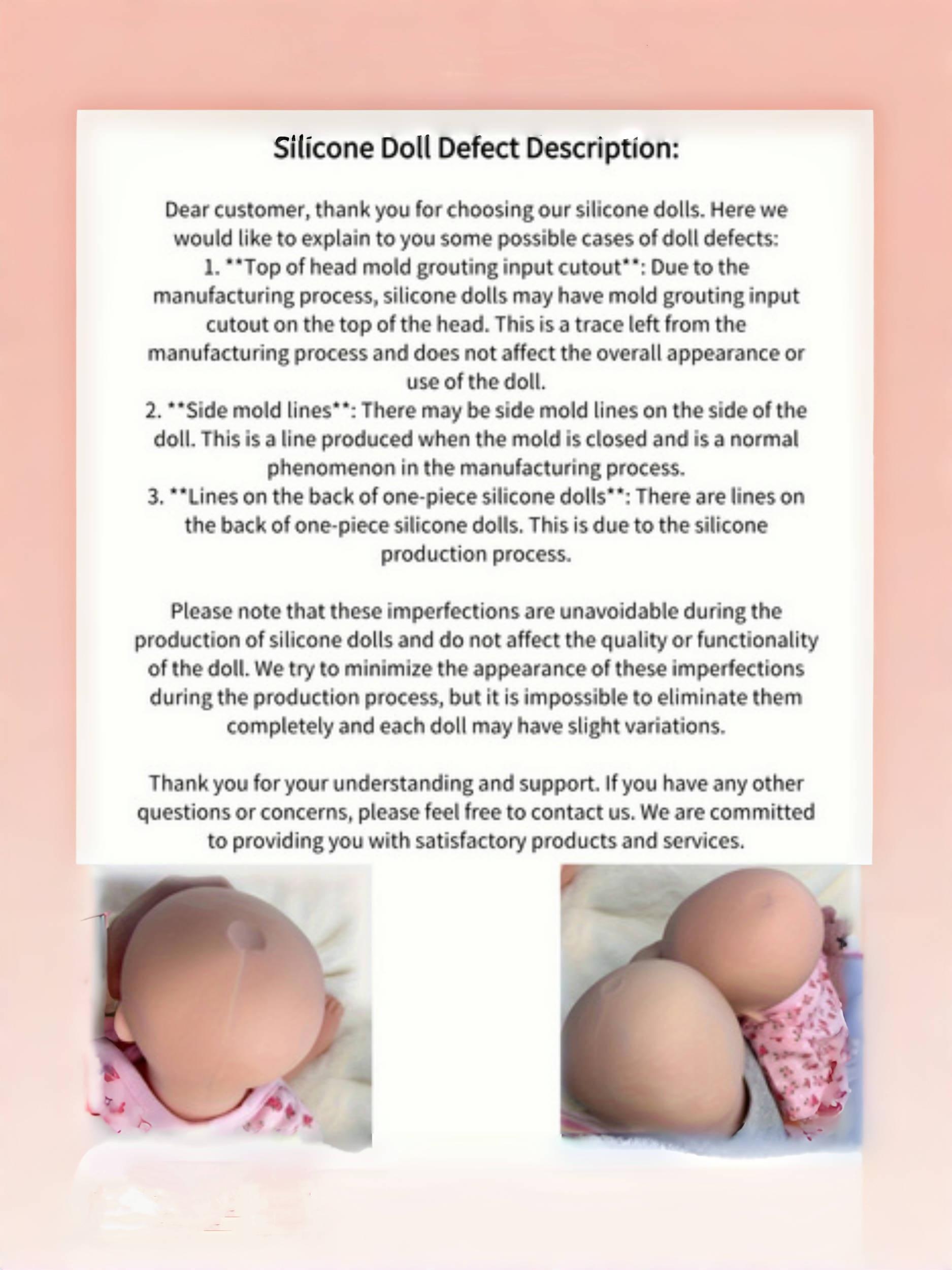 13 Inch Open Mouth Bettie Full Body Solid Silicone Reborn Girl Doll With Painted Bald 3D Painted Skin Handmade Waterproof Flexible Cute Reborn Doll For Children's Toy