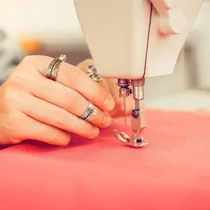 Personalized Simple Crochet Ring With Thread