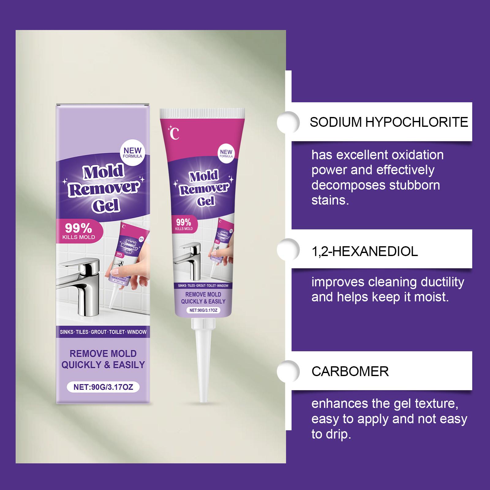 AMZ Cleaning And Stain Remover Gel, Household Wall, Sink Gap, Tile Grouting, Floor And Toilet Stain Remover