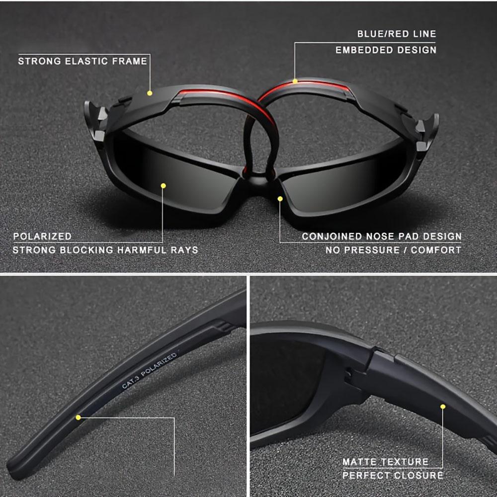 2/3 Pcs Fantasy Polarized Glasses Men Women Outdoor Sports Cycling Fishing Hiking Golf Sunglasses Fashion Surround