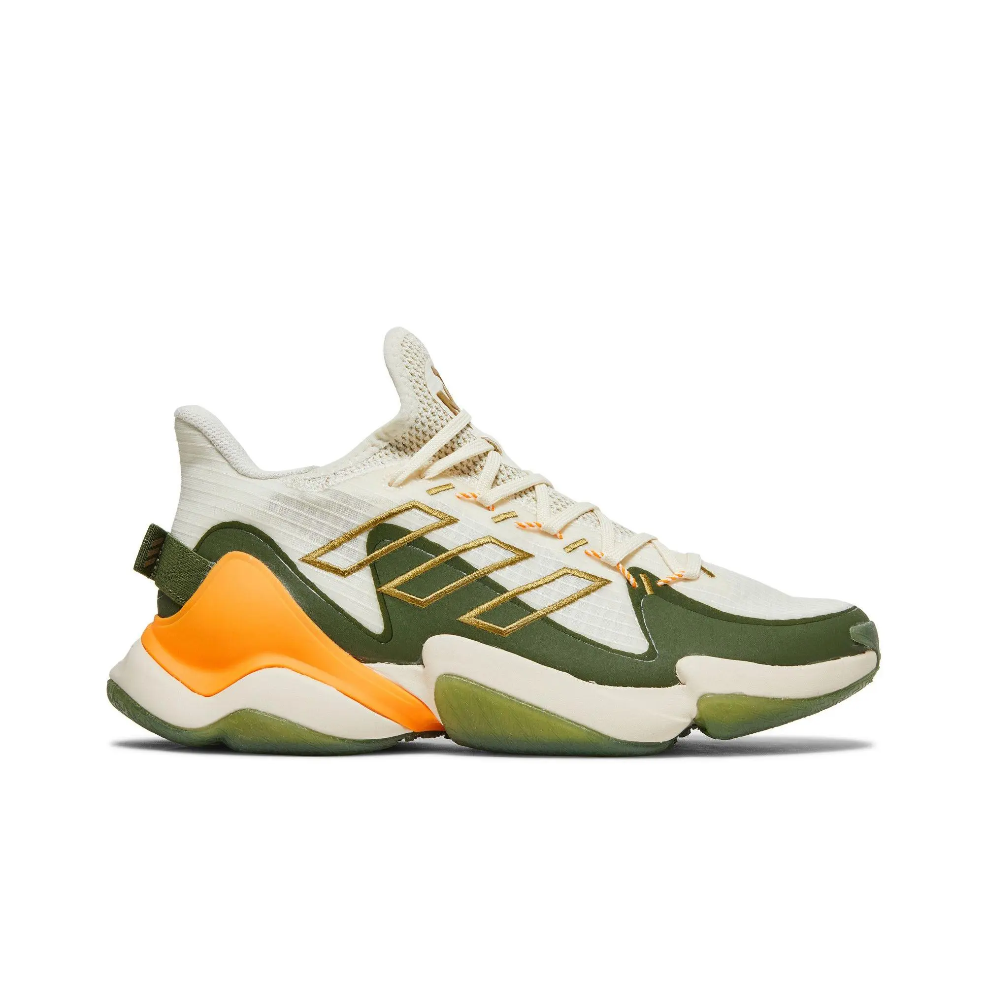 adidas Mahomes 1 Impact FLX 'Khaki Green' (Unisex) Chalk White/Khaki/Wild Pink training shoes GV9881