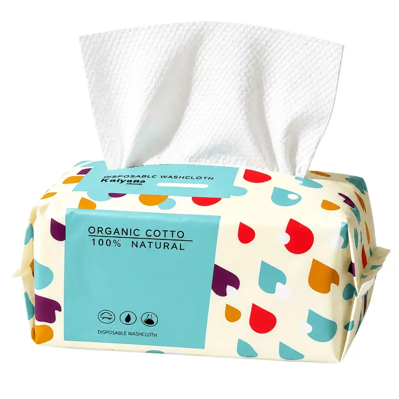 Disposable Face Towels, Facial Cleansing Towels, Soft Makeup Remover And Skin Care Disposable Towel, Multi-purpose Disposable Face Cleaning Towel For Home Outdoor Travel Use, Cleaning Supplies, Disposable Facial Washcloth, Facial Disposable Cloths
