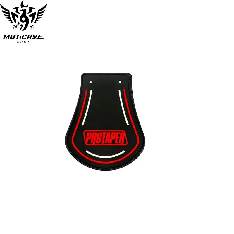 Universal Motorcycle Durable Front and Rear Rubber Mudguard, Protective Bike Accessories, Long-Lasting Design, Easy Installation
