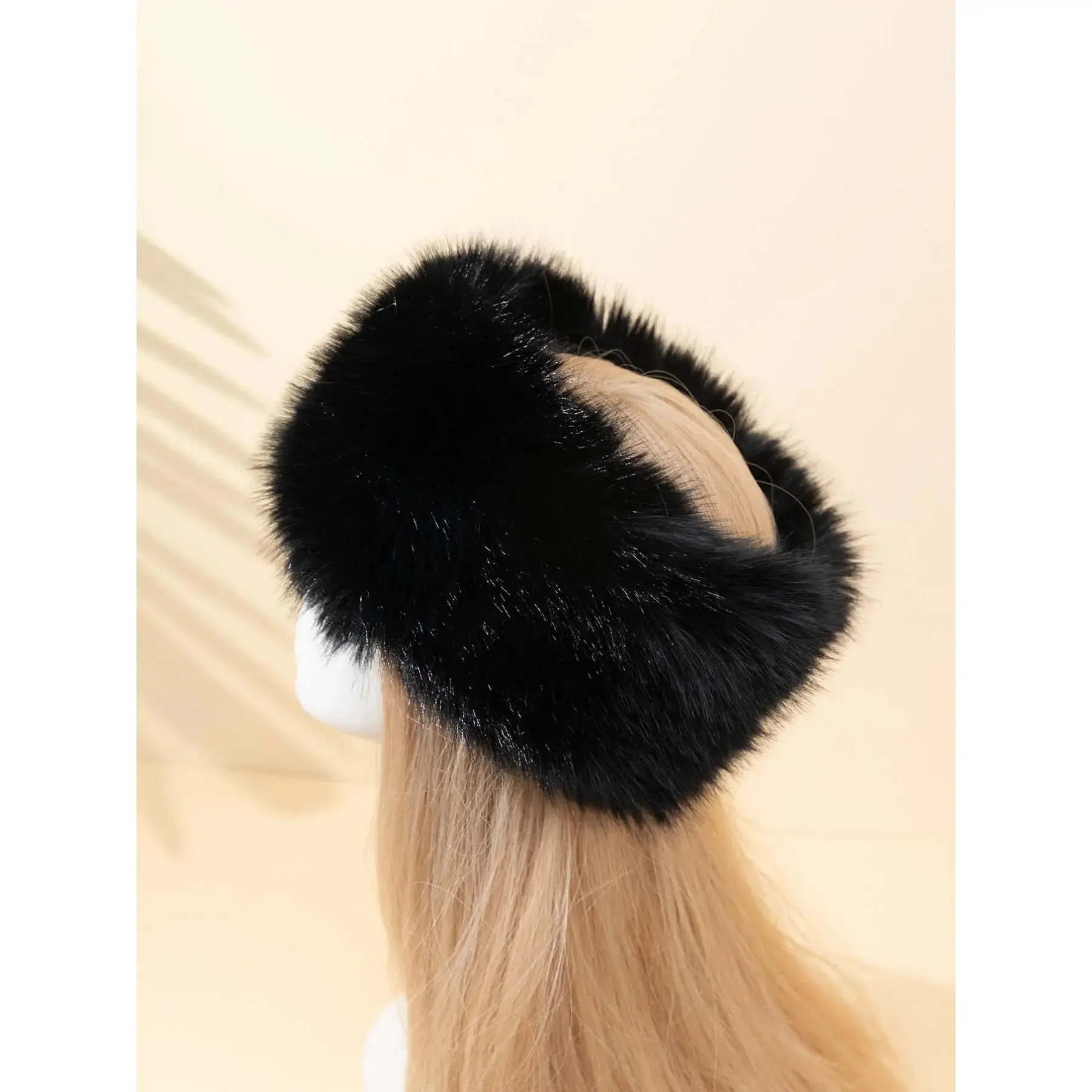 Solid Color Open Top Plush Hat, Casual Warm Ear Protection Hat for Fall & Winter, Fashion Accessory for Women, Fashion Hats