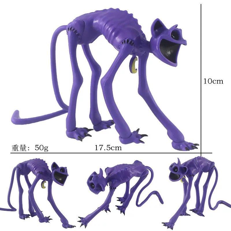 Smiling Critters Series Figures Catnap Figure Terror Monster Cat Figurine Pvc Models Game Ornament Collectible Toys Gift