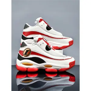 Men's Basketball Shoes, Stylish Basketball Shoes, Lightweight Shock Absorption Design, Fashionable Versatile, Streetwear Daily Commute, Youth Outdoor Training