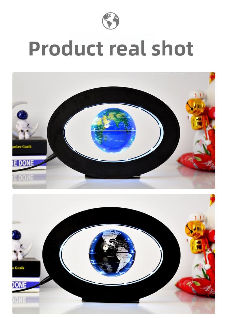 Magnetic Levitation Globe for Students Luminous Children's Toy Souvenir Ornament Educational Gift