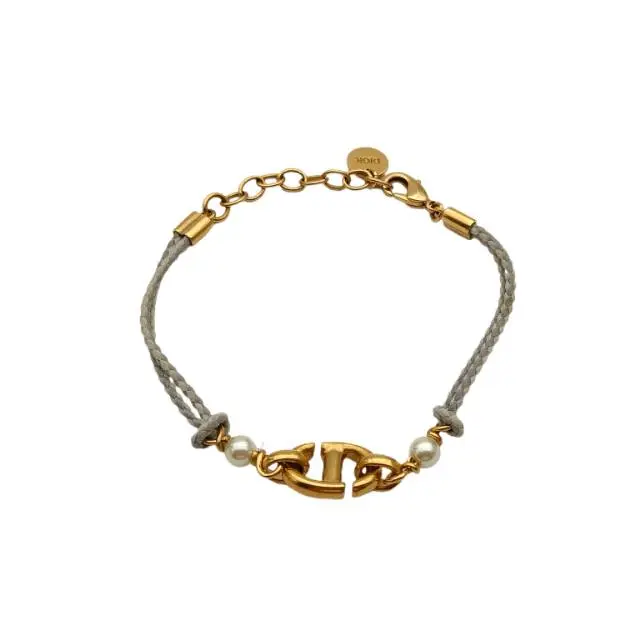 Pre-owned DIOR CD Pearl Bracelet AlloyP226764963