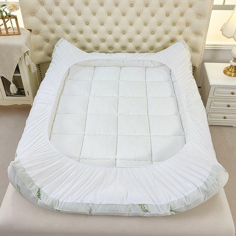 Extra Thick Mattress topper  8-21 Inch Deep Pockets Soft on Skin, Breathable Polyester Machine Washable and Comfortable Cooling Mattress Pad top