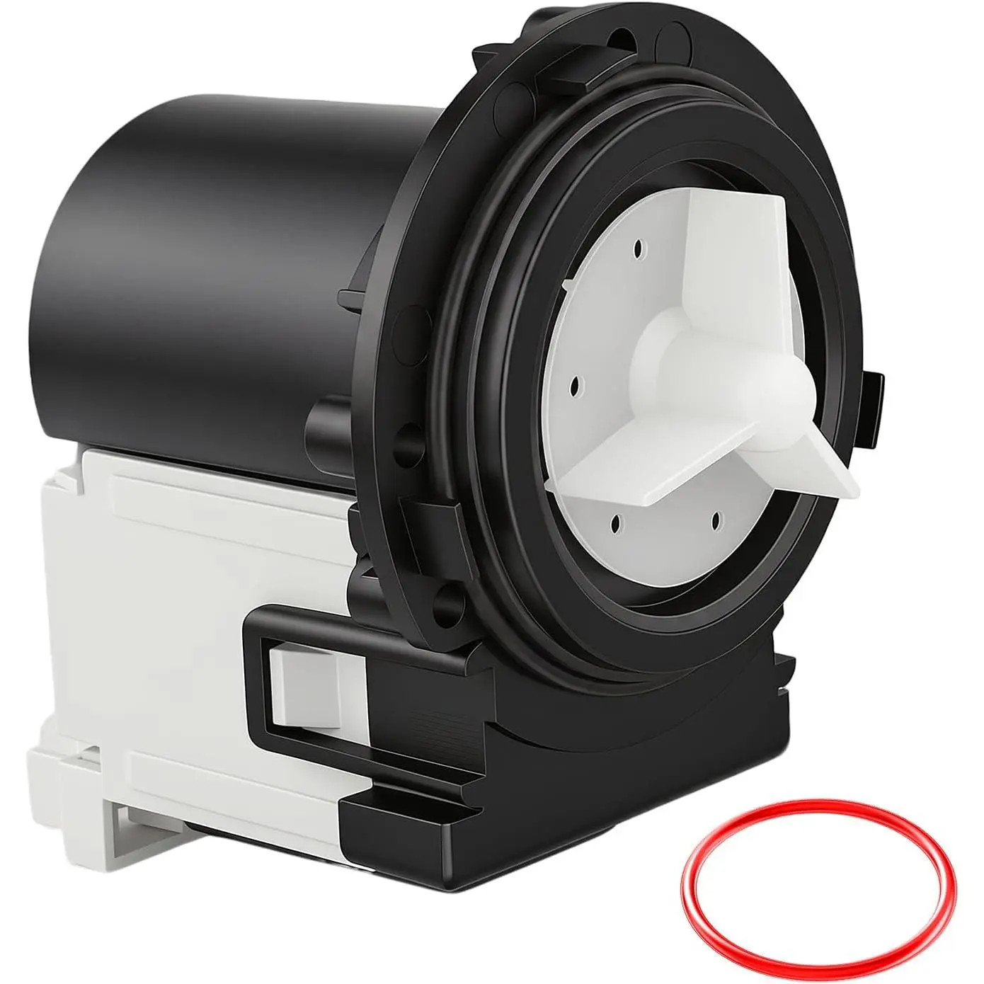 4681EA2001T OEM Washer Drain Pump   for  &  - Replaces AP5328388, 4681EA1007G, 4681EA2001D - Fits WM2101HW, WM3270CW, WH23X10030, WM3770HVA, WM8000HVA &