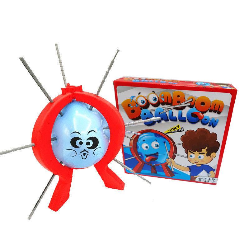 New Balloon Pop Game Set, Interactive Balloon Burst Toy, Family Fun Desk Game, Prank Balloon Trick, Perfect for Parties