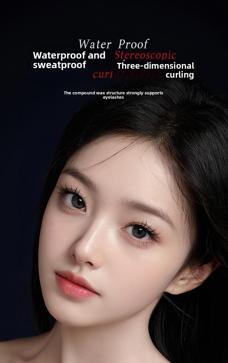 Tubing Mascara Primer – Lengthening & Curling, No Smudge, Natural Waterproof, Washes Off with Warm Water | Spiral Brush + Steel Tube