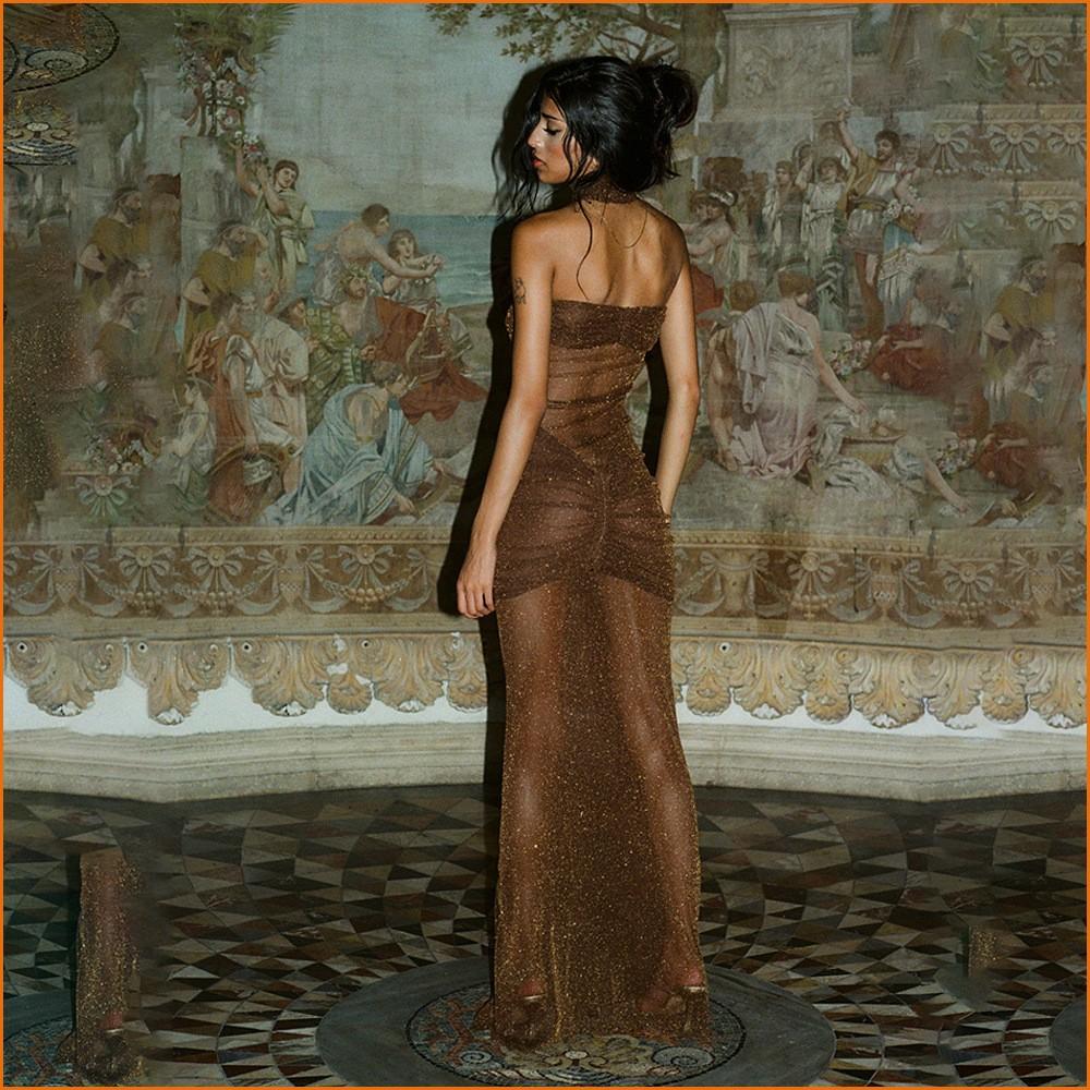 KODA & CO 04 European & American 2025 New Style Sexy & Elegant High-End Slim Fit Tube Backless Mermaid Maxi Dress