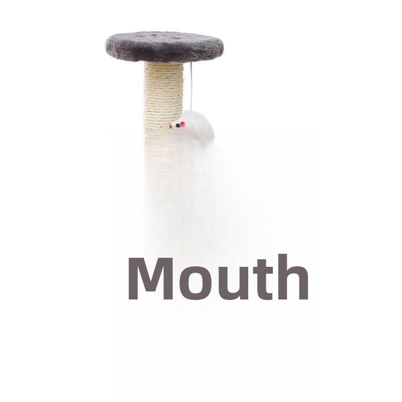 Cat climbing frame, integrated sisal scratching post, cat shelf, cat jumping platform, cat toy, cat tree