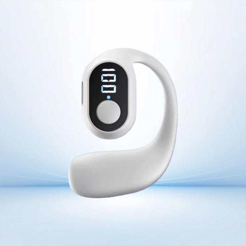 Transparent High-Fidelity In-Ear Sports Wireless Bluetooth Earbuds with LED Digital Display