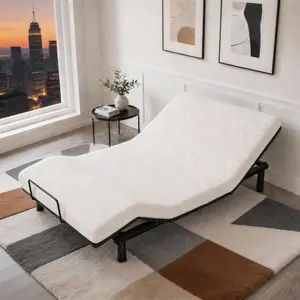 Queen/Twin XL/King Size Electric Adjustable Head & Foot Incline Base Bed Frame with Remote (Mattress not included)