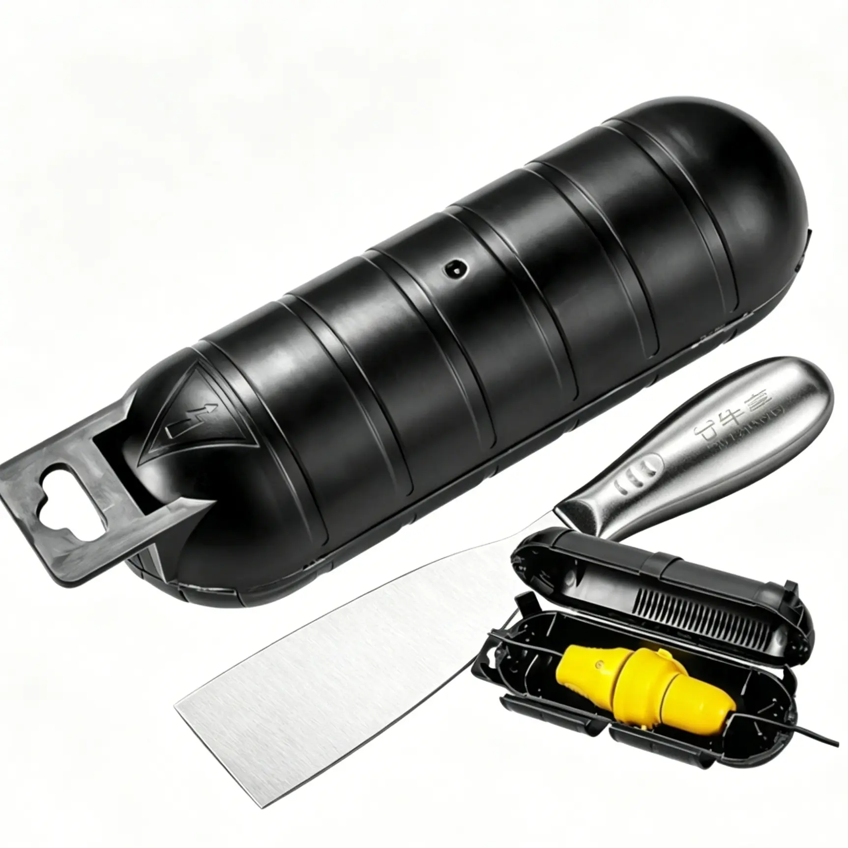Outdoor Garden Electrical Construction Kit, Two-Piece Set for Wiring, Waterproof Junction Box, Tools for Outdoor Maintenance