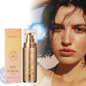 1pc Liquid Highlighter, Smooth Shine Shimmer Glitter, Body Face Highlighter, Long Lasting Cream Foundation, Brighten Glow Cosmetics