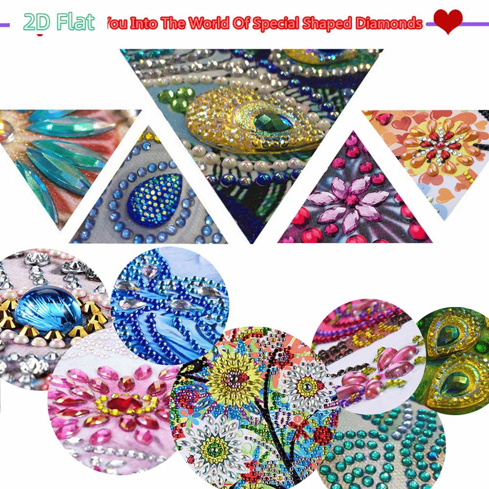 2D FLAT2D Flat High Heels Print DIY Diamond Painting Tabletop Ornaments Kit Table Top Diamond Painting Ornament Kits for Home Office Desktop DecorDIY Diamond Painting Kit for Adults & Beginners, Sparkling Art & Perfect Festive Gift