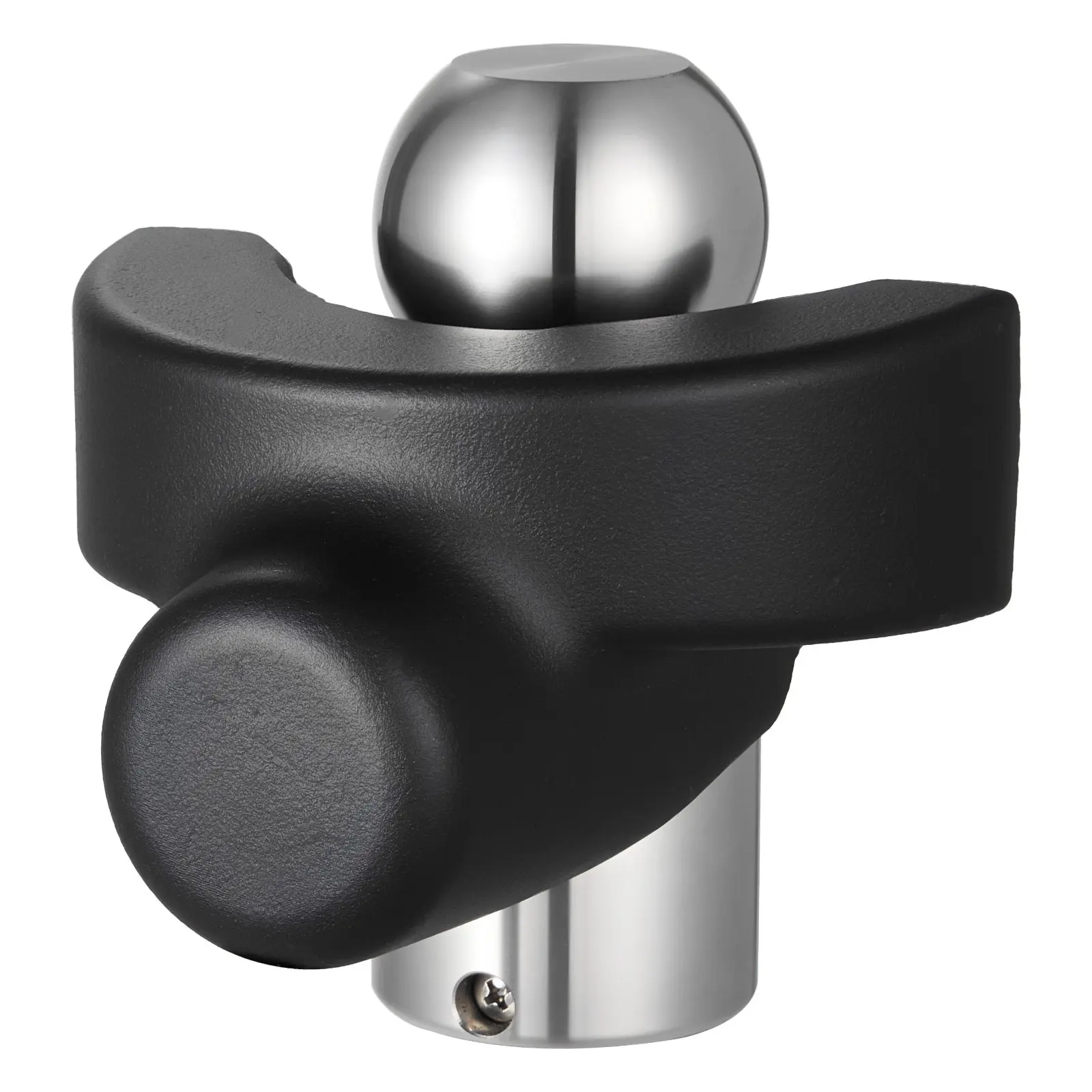 VEVOR Heavy-Alloy Carbon Steel Trailer Lock, 2-5/16" Coupler Fit, Secure Anti-Pry Core, Rustproof Base, Impact-Resistant, Simple Operation, 3 Keys Included for RVs, Boats