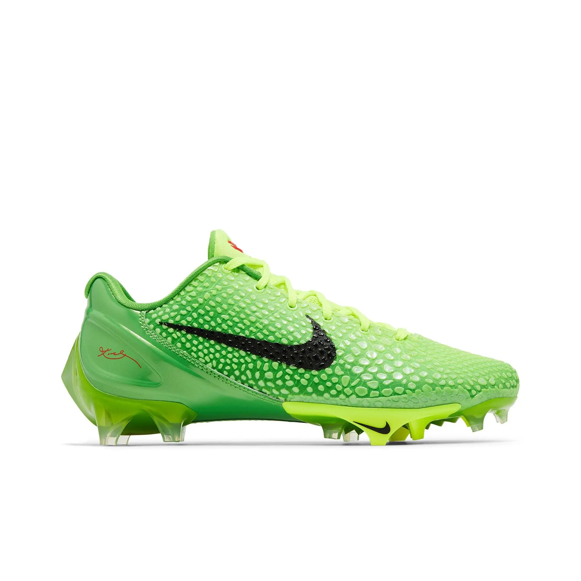 Nike Vapor Edge Kobe 6 SE 'Grinch' (Unisex) Green Apple/Black/Volt/Bright Crimson football boots FQ7645 300