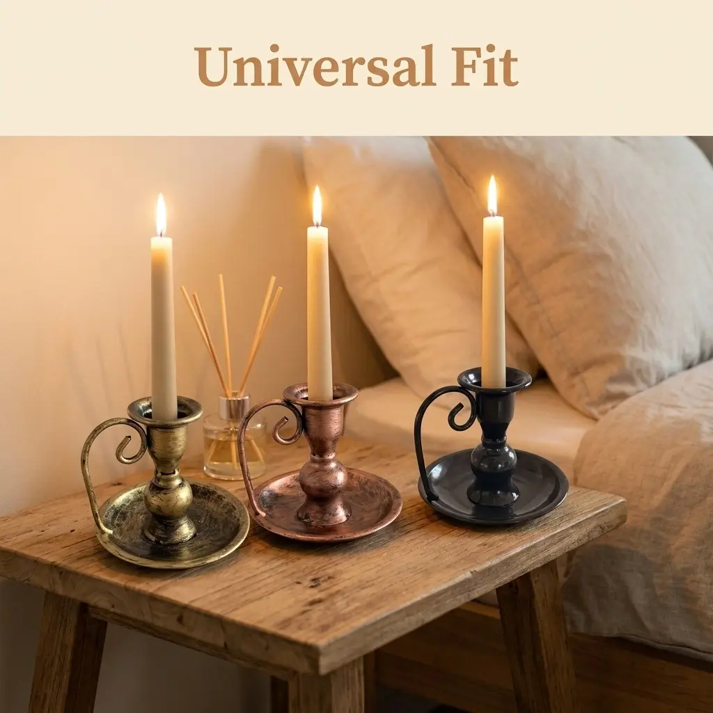 Vintage Metal Candle Holder, Perfect for Festive Decorations, Wedding Party Centerpiece, Home Decoration, Desktop Ornament, Candle Stick Holders, 1pc/3pcs