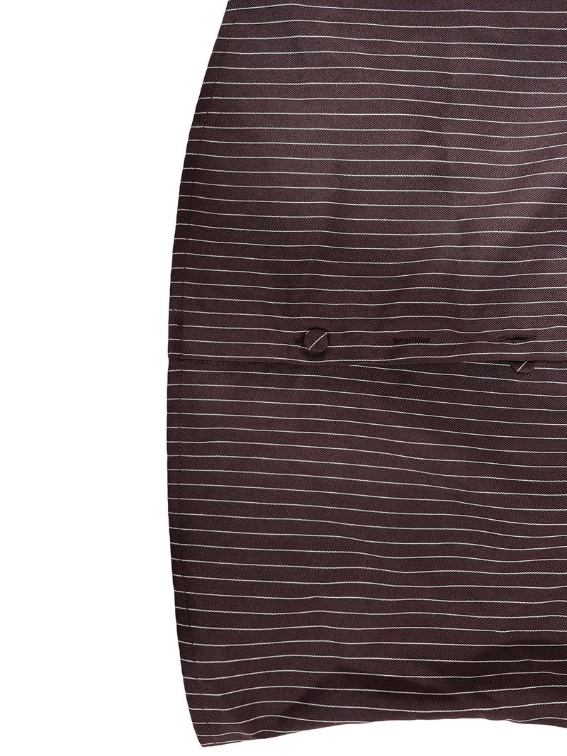 Women's All-Over Striped Print Button Front Blouse, Casual Long Sleeve Top for Spring & Fall, Ladies Clothes for Daily Wear, Casual Fashion Shirt