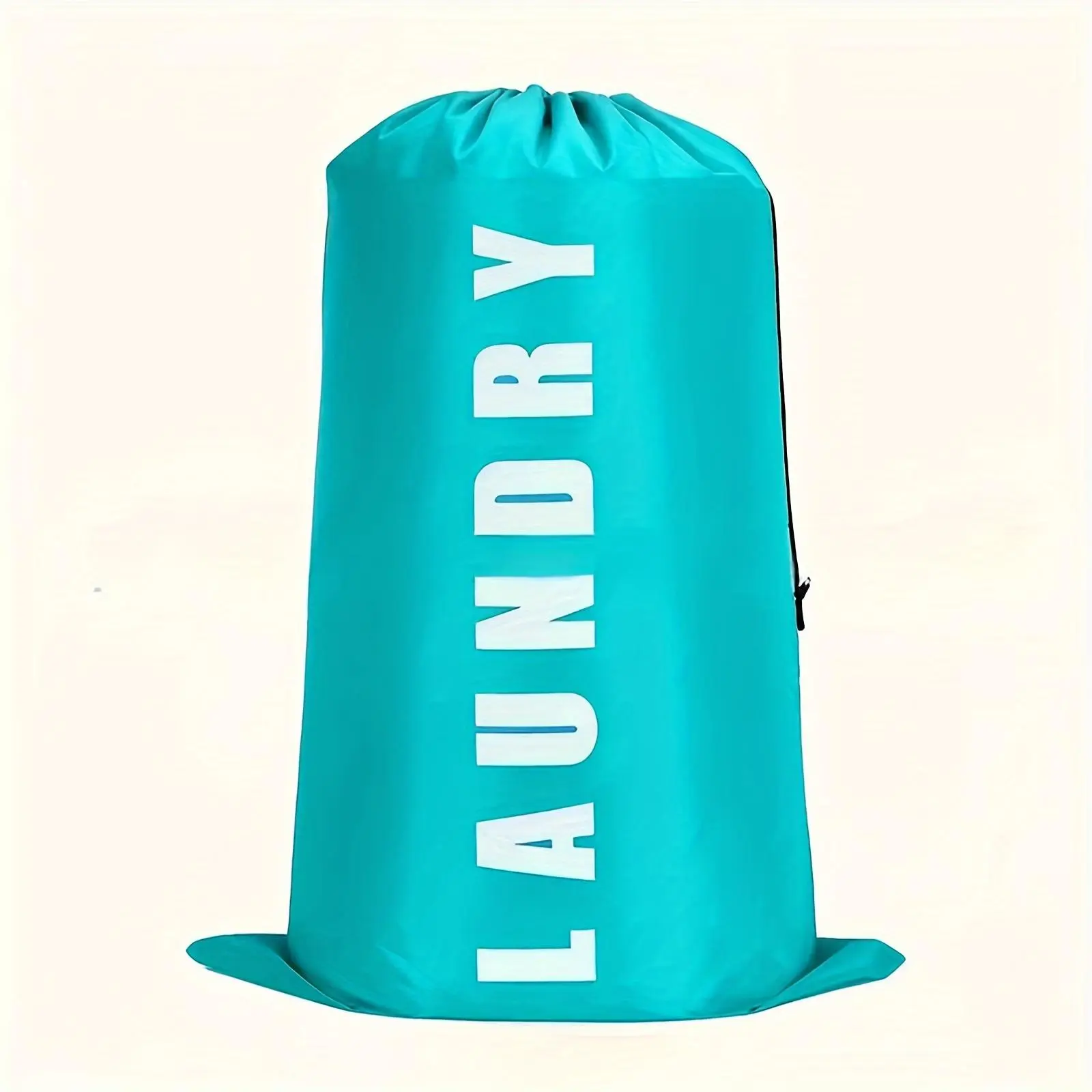 2 Oversized Canvas Laundry Bags - Sturdy Drawstring Top, Machine Washable, Easy To Carry, Foldable and Space Saving - Perfect for Home Use, Travel and Storage, Laundry Bag